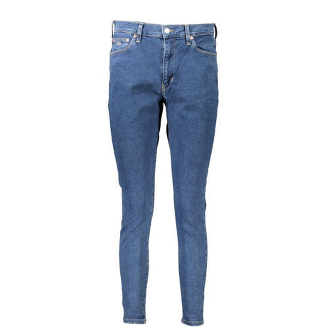 Tommy Hilfiger Blue Cotton Women Jeans - Hilstor