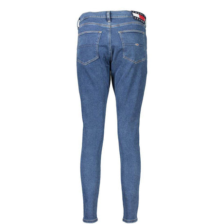 Tommy Hilfiger Blue Cotton Women Jeans - Hilstor