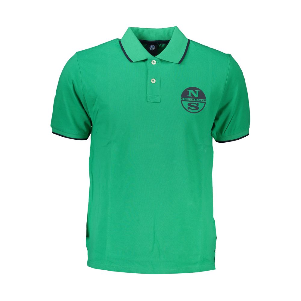 North Sails Grøn bomulds poloshirt