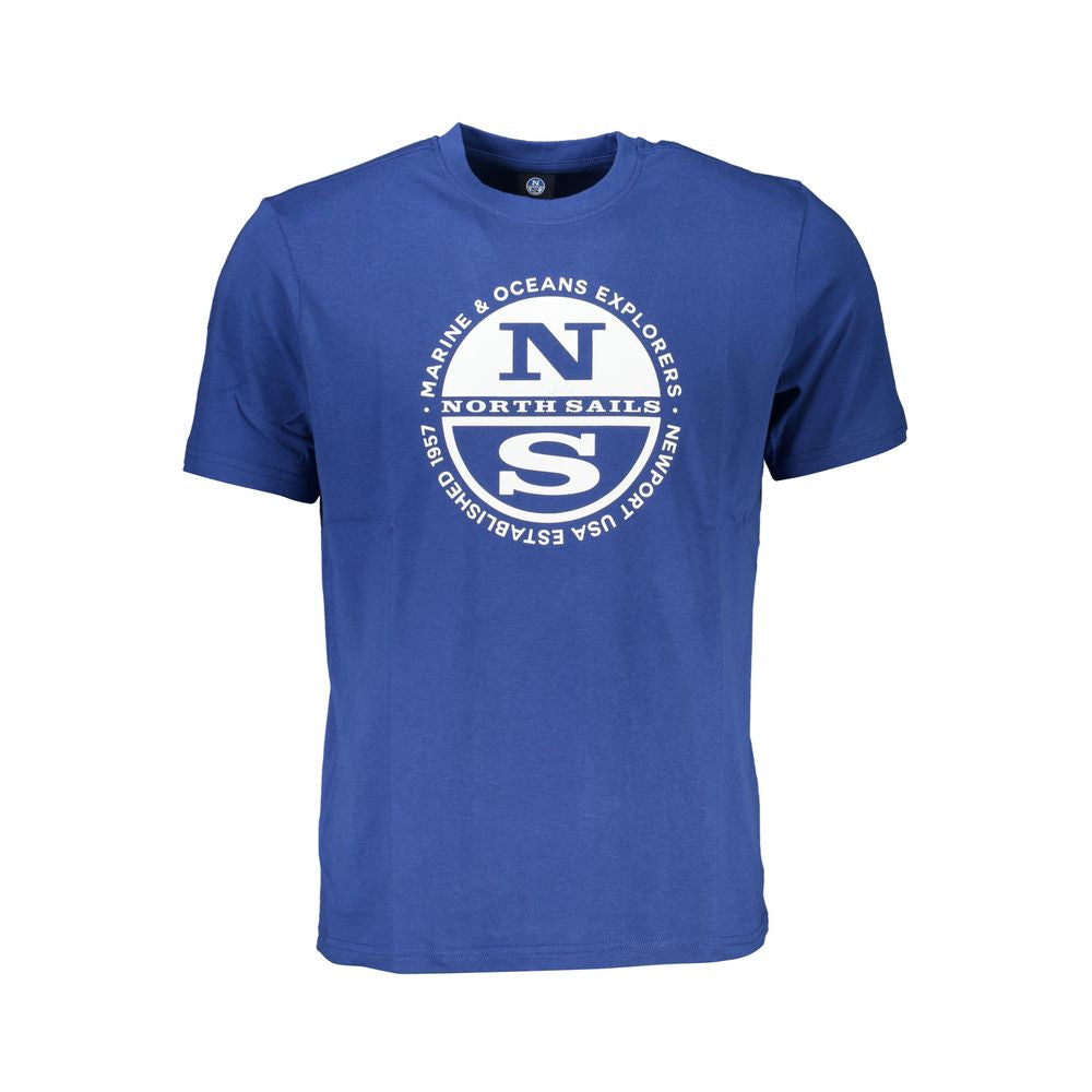 North Sails blå bomuld T-shirt