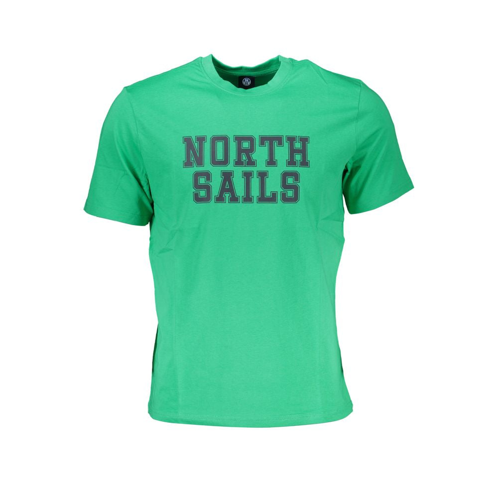 North Sails Grøn T-shirt i bomuld