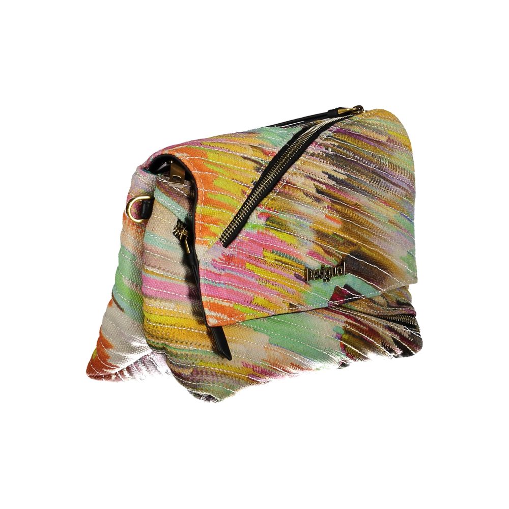 Desigual gul polyester håndtaske