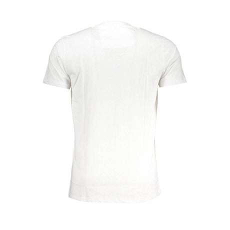 Cavalli Class White Cotton T-Shirt - Hilstor