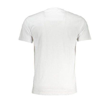 Cavalli Class White Cotton T-Shirt - Hilstor