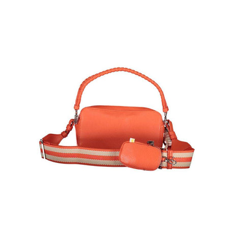 Desigual Pink Polyethylene Handbag - Hilstor