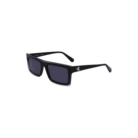 Calvin Klein sort plastik solbrille til mænd