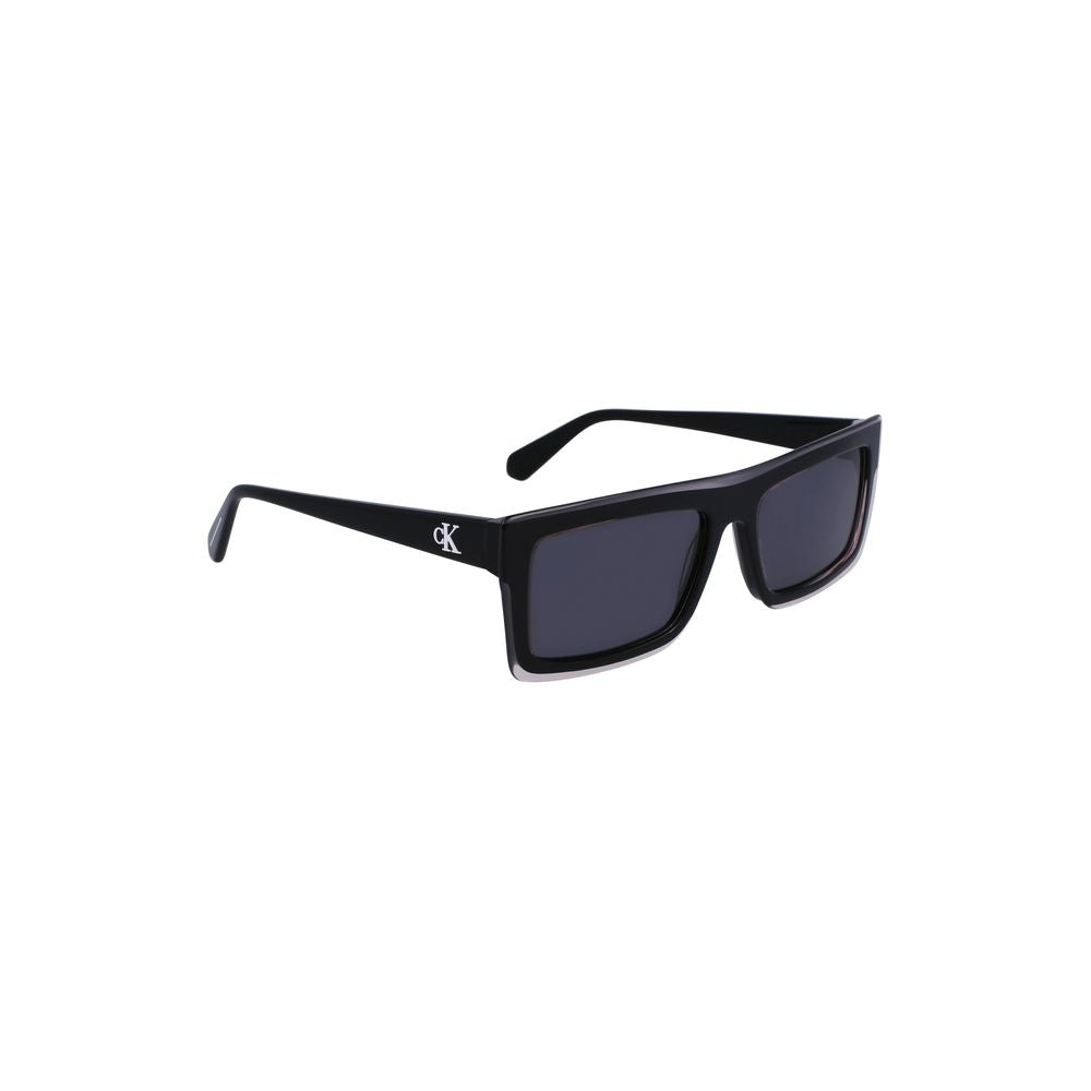 Calvin Klein sort plastik solbrille til mænd