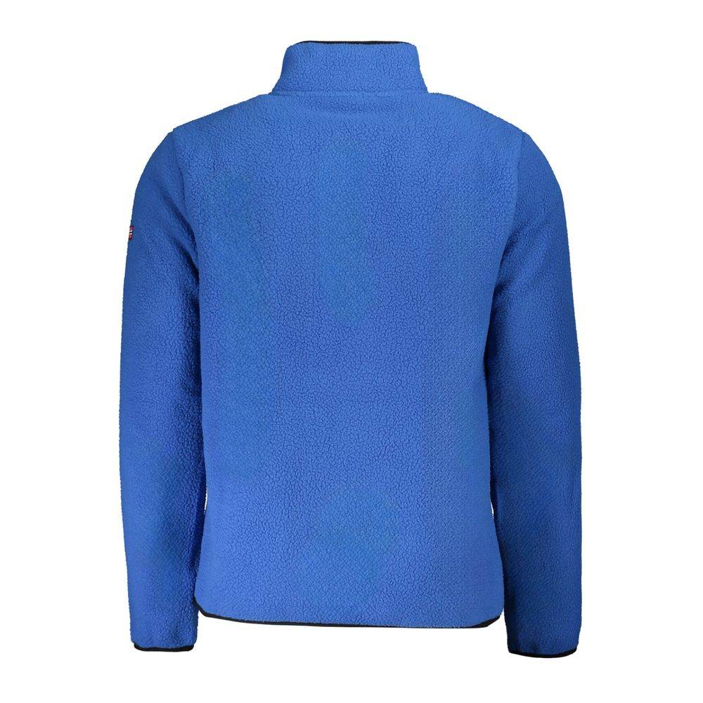Norway 1963 Blue Polyester Men Sweater - Hilstor