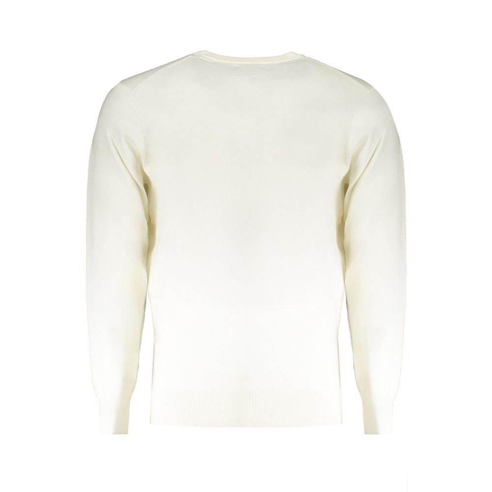 Norway 1963 White Wool Mens Sweater - Hilstor