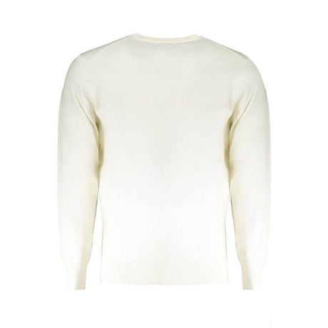 Norway 1963 White Wool Mens Sweater - Hilstor
