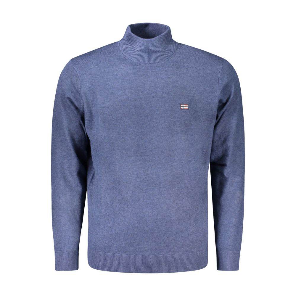 Norway 1963 Blue Polyester Sweater - Hilstor