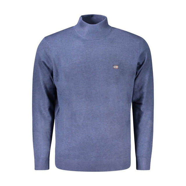 Norway 1963 Blue Polyester Sweater - Hilstor