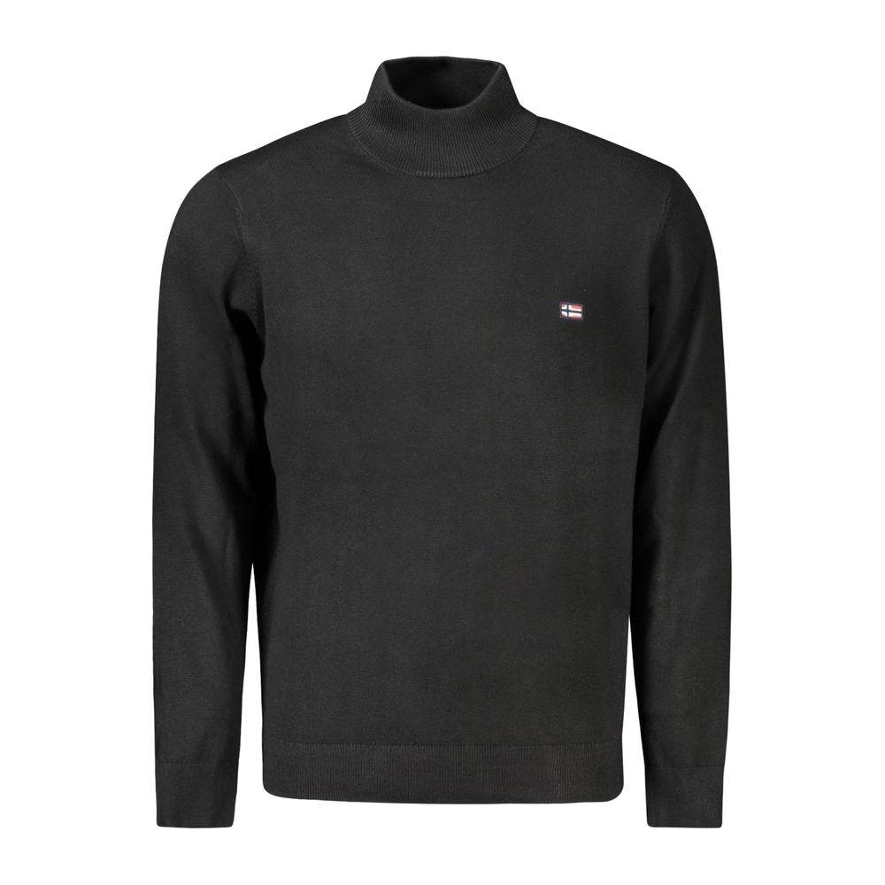 Norway 1963 Black Polyamide Men Sweater - Hilstor
