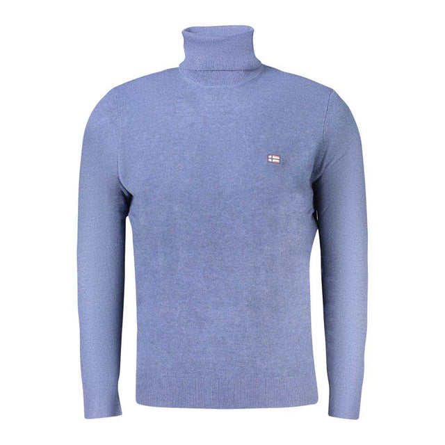 Norway 1963 Blue Wool Men Sweater - Hilstor