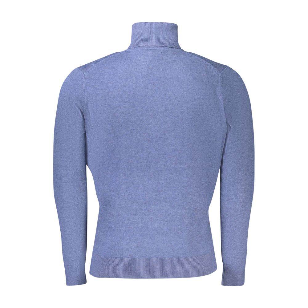 Norway 1963 Blue Wool Men Sweater - Hilstor