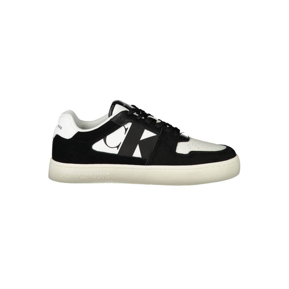 Calvin Klein White Leather Men Sneaker - Hilstor