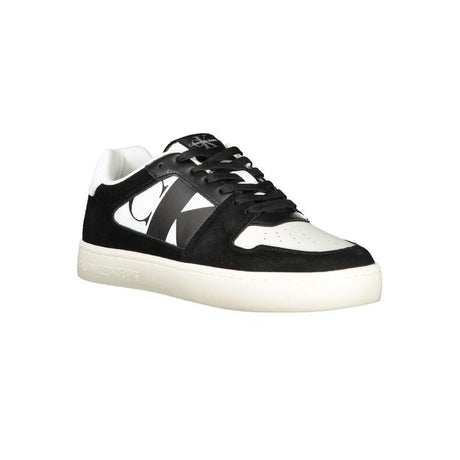Calvin Klein White Leather Men Sneaker - Hilstor