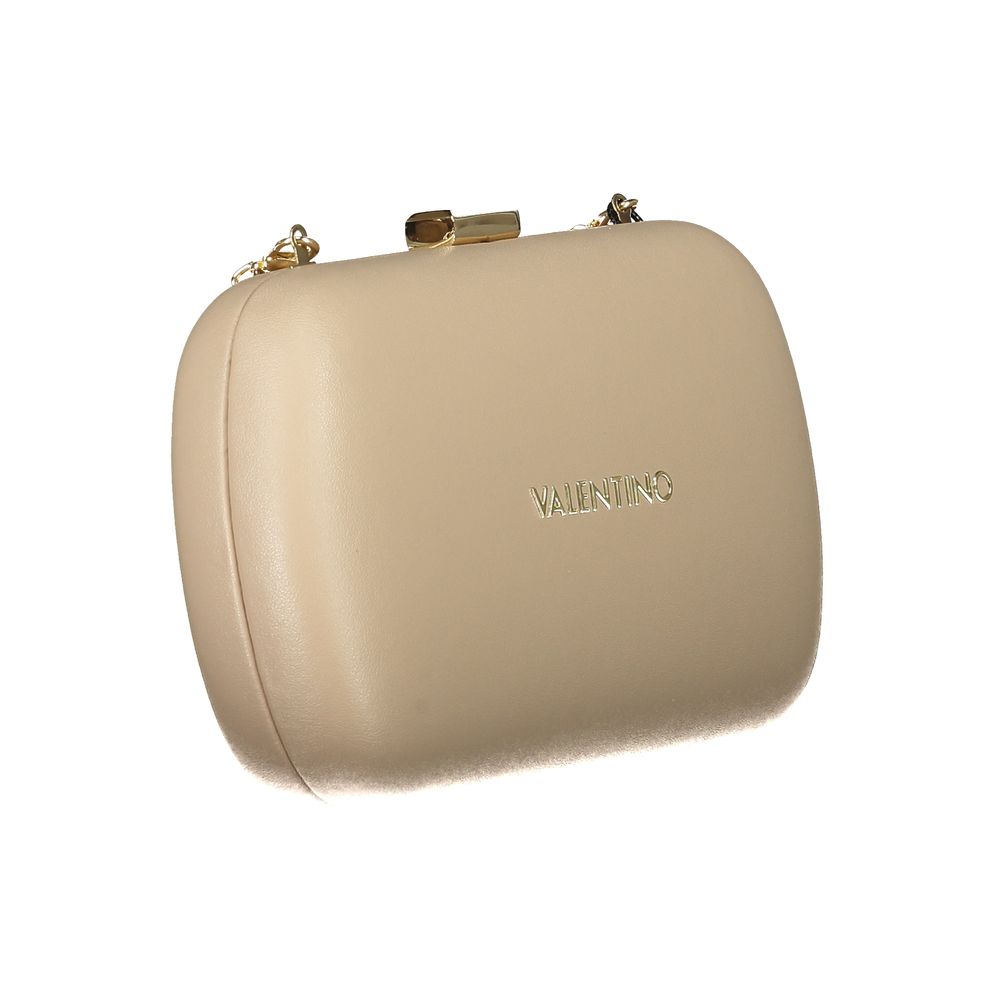 Valentino Tasker Beige Polyethylene Håndtaske til kvinder