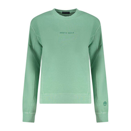 North Sails Green Cotton Women Sweater - Hilstor
