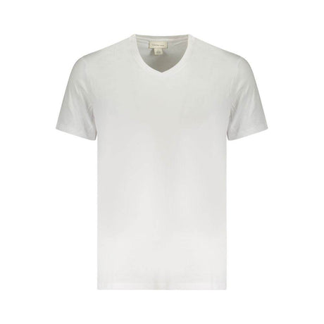 Calvin Klein White Cotton Men T-Shirt - Hilstor