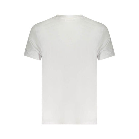 Calvin Klein White Cotton Men T-Shirt - Hilstor