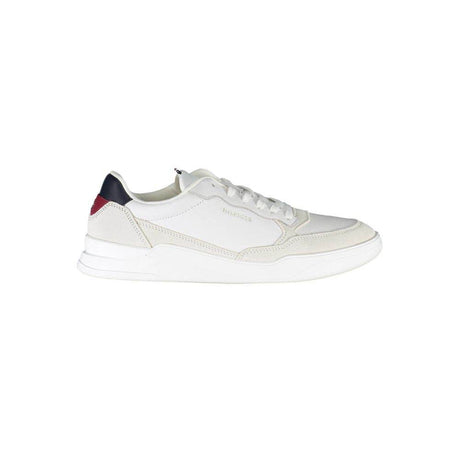 Tommy Hilfiger White Polyester Men Sneaker - Hilstor