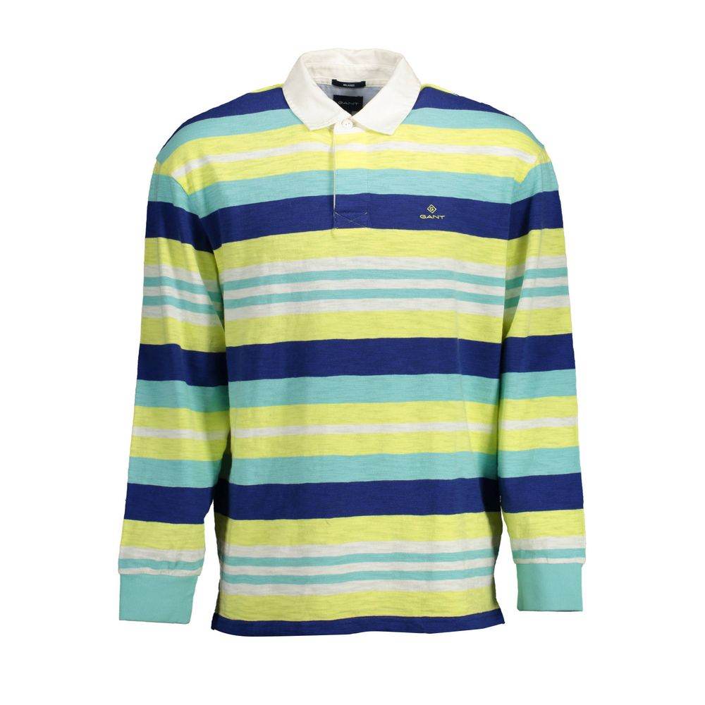 Gant Yellow Cotton Men Polo Shirt - Hilstor