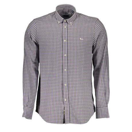 Harmont & Blaine Purple Cotton Men Shirt - Hilstor