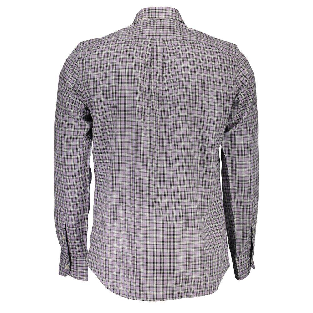 Harmont & Blaine Purple Cotton Men Shirt - Hilstor