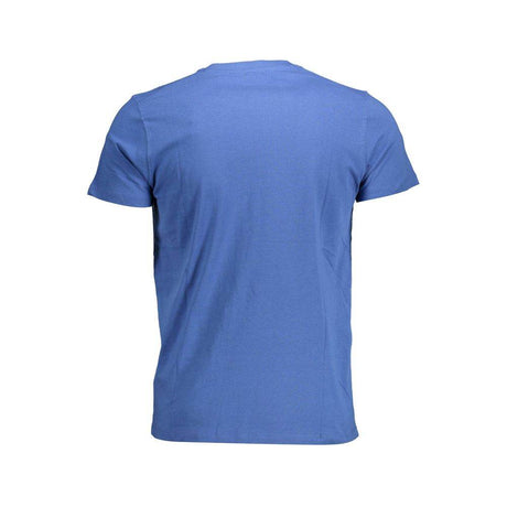 U.S. POLO ASSN. Blue Cotton Men T-Shirt - Hilstor