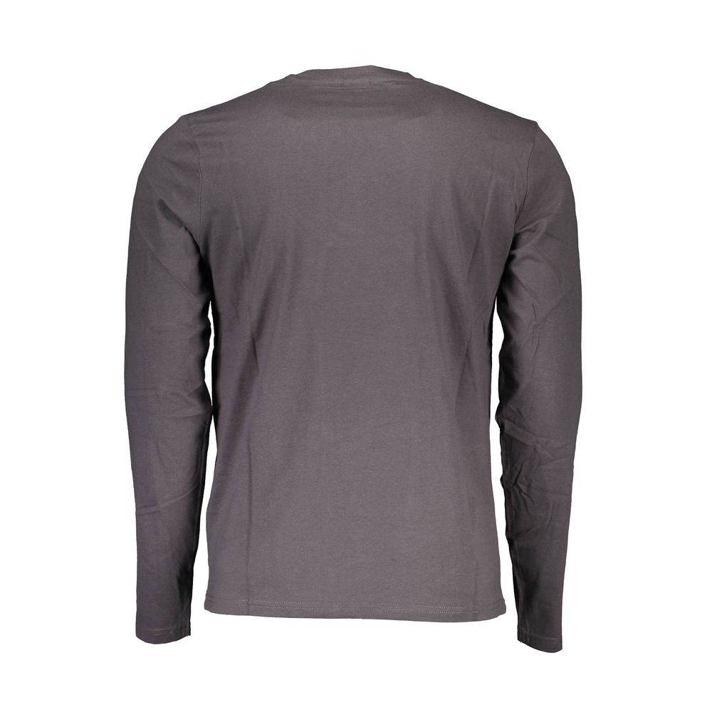 North Sails Brown Cotton Men T-Shirt - Hilstor