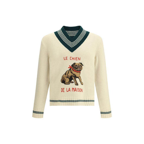 Valentino Le Chien De La Maison wool Sweater - Hilstor