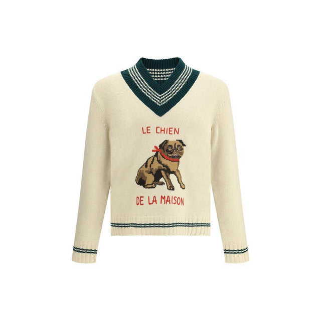 Valentino Le Chien De La Maison wool Sweater - Hilstor