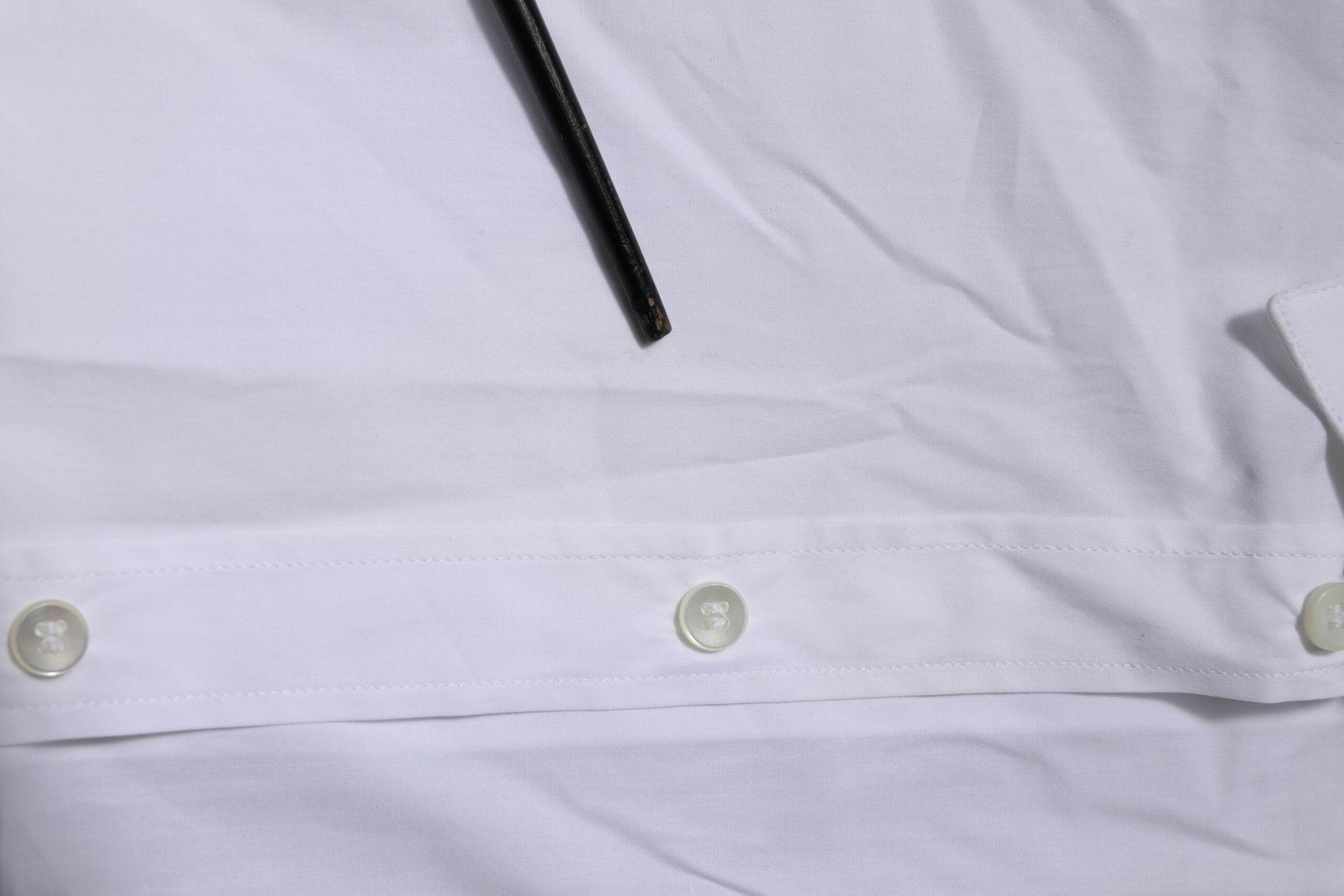 Dolce & Gabbana White Cotton GOLD Long Sleeves Formal Shirt - Hilstor