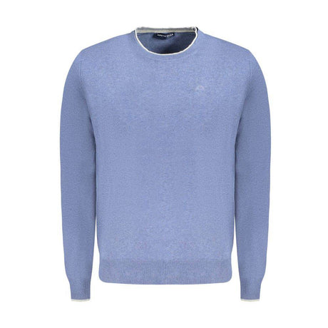 North Sails Blue Cotton Men Sweater - Hilstor