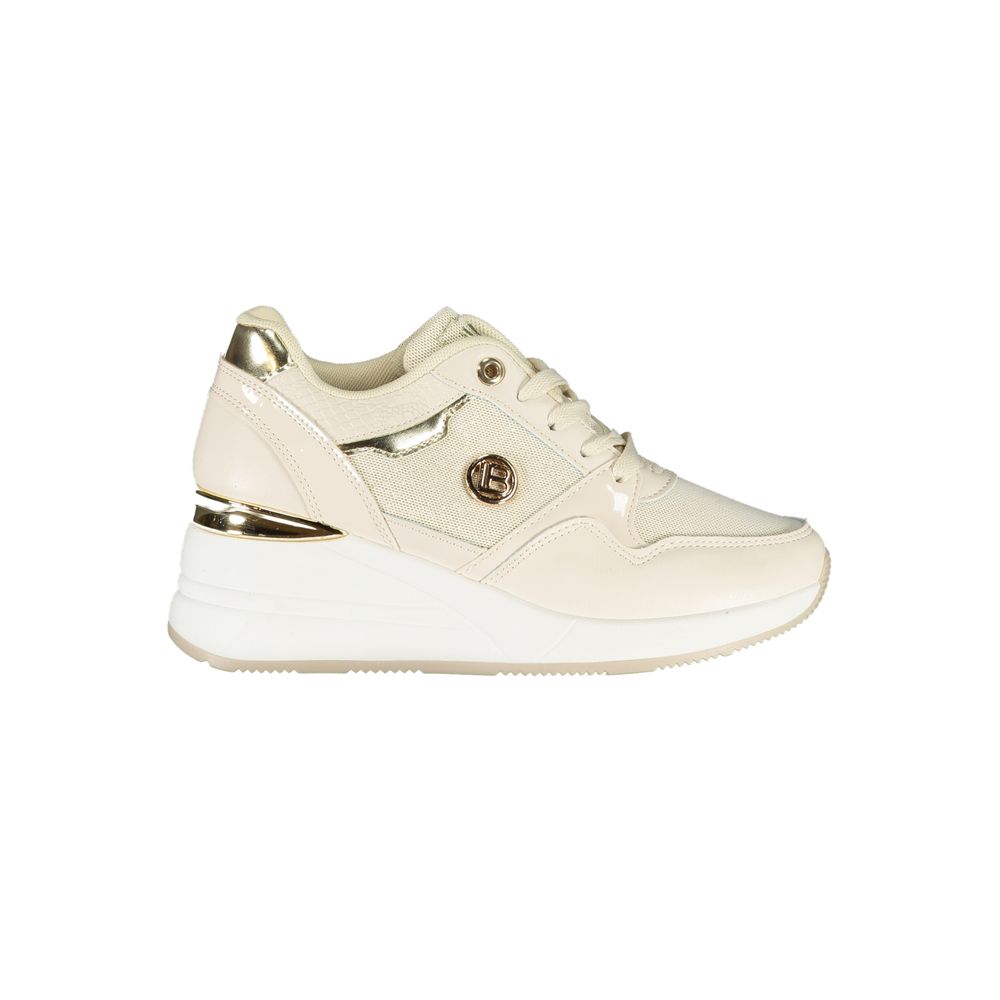 Laura Biagiotti Beige Syntetisk Dame Sneaker