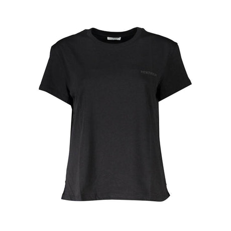 Patrizia Pepe Black Cotton Women T-Shirt - Hilstor