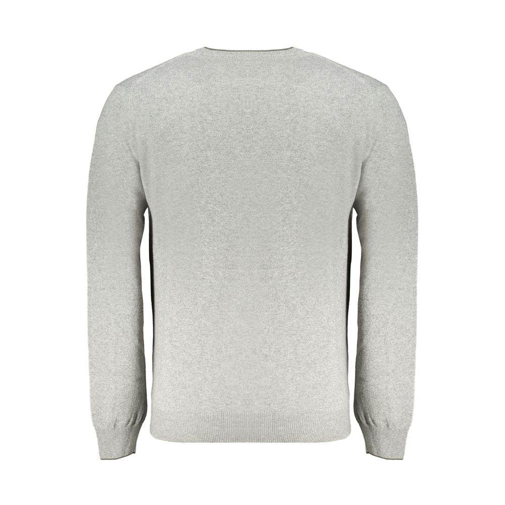 Harmont & Blaine Gray Cashmere Sweater - Hilstor
