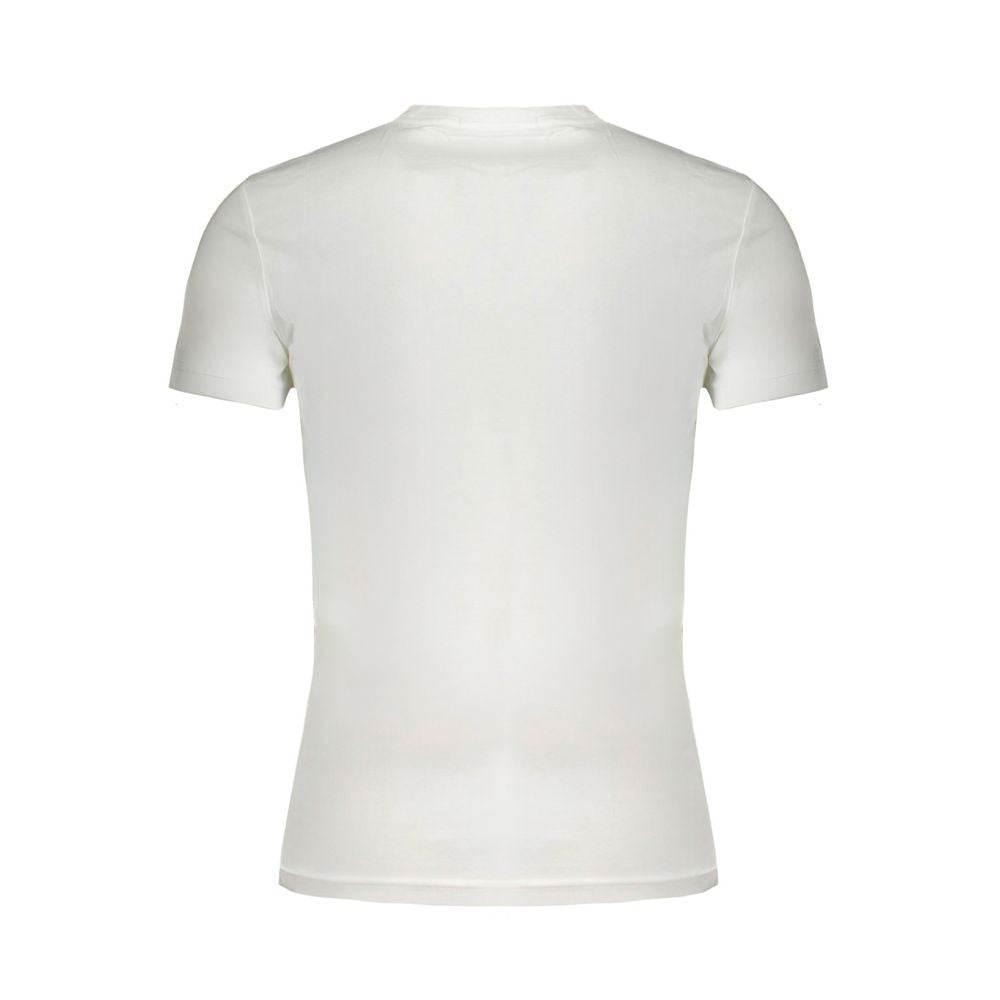 Calvin Klein White Cotton T-Shirt - Hilstor