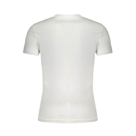 Calvin Klein White Cotton T-Shirt - Hilstor