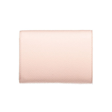 Mario Valentino Pink Polyethylene Wallet