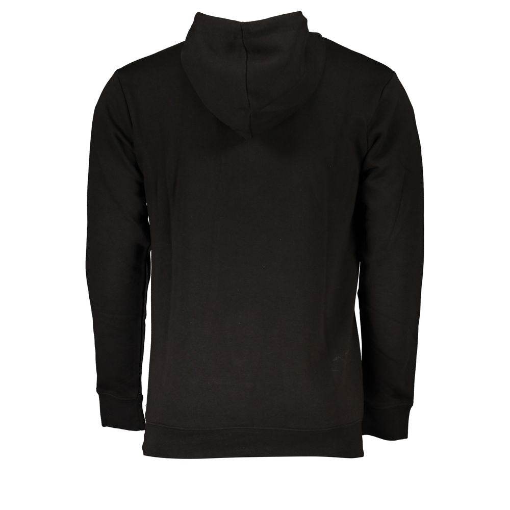 Cavalli Class Black Cotton Men Sweater - Hilstor