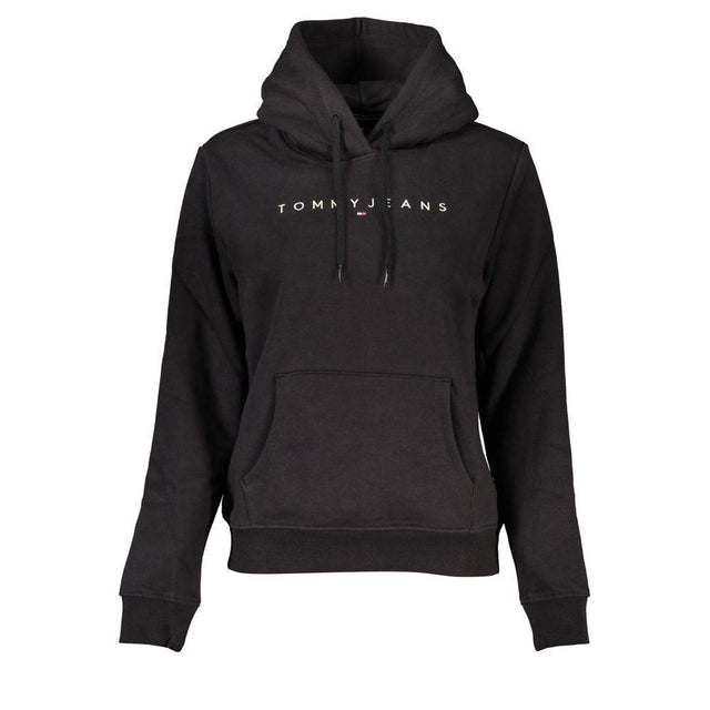 Tommy Hilfiger Black Cotton Women Sweater - Hilstor