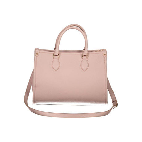 Mario Valentino Pink Polyethylene Handbag - Hilstor