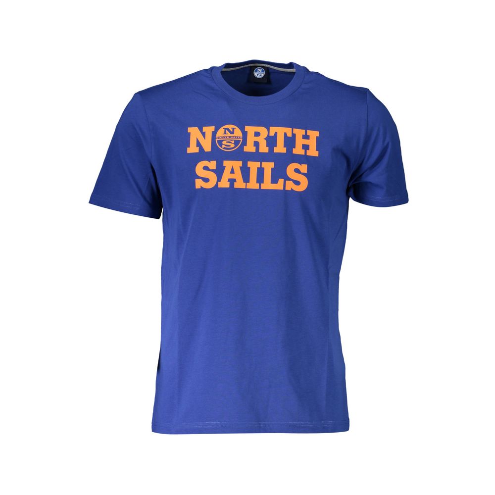 North Sails blå bomuld herre T-shirt
