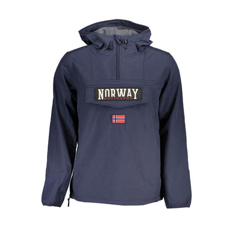 Norway 1963 Blue Polyester Men Jacket - Hilstor