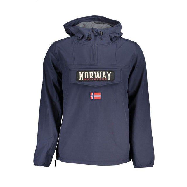 Norway 1963 Blue Polyester Men Jacket - Hilstor