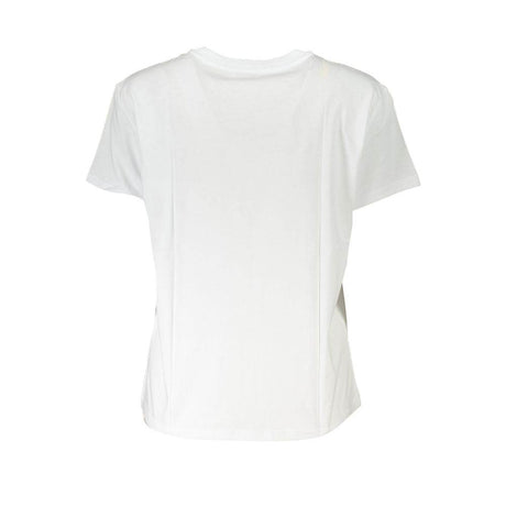 Patrizia Pepe White Cotton Women T-Shirt - Hilstor