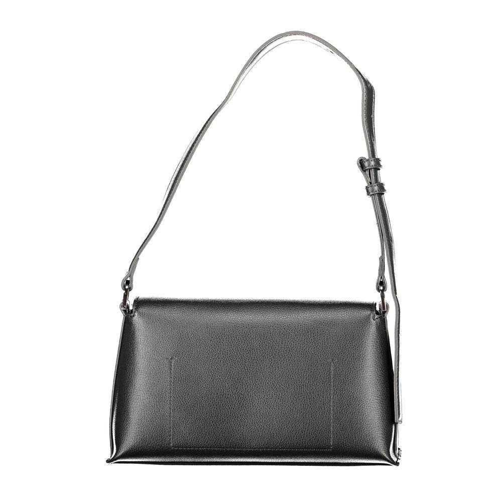 Calvin Klein Black Polyester Handbag - Hilstor