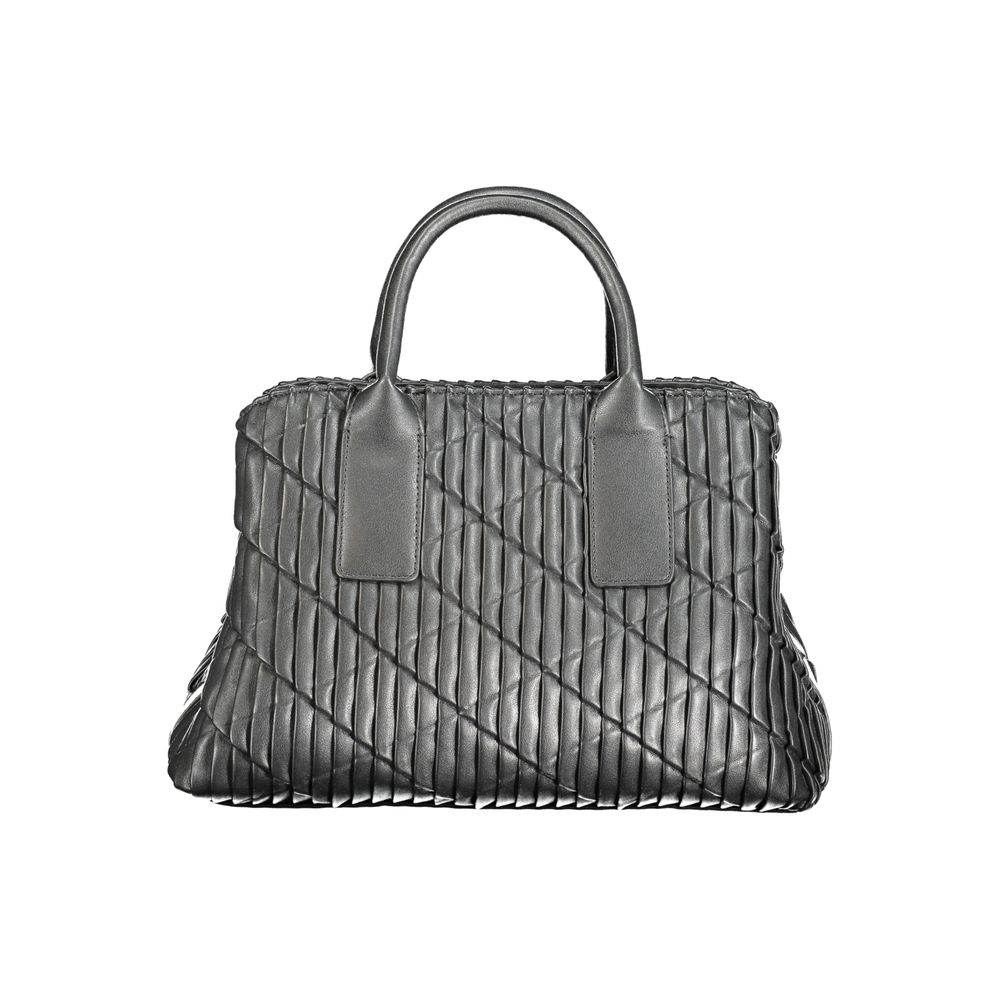Mario Valentino Black Polyethylene Handbag - Hilstor